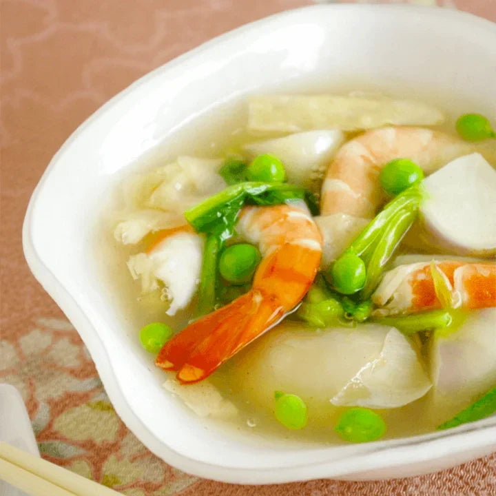 Nage de navets et ses gambas