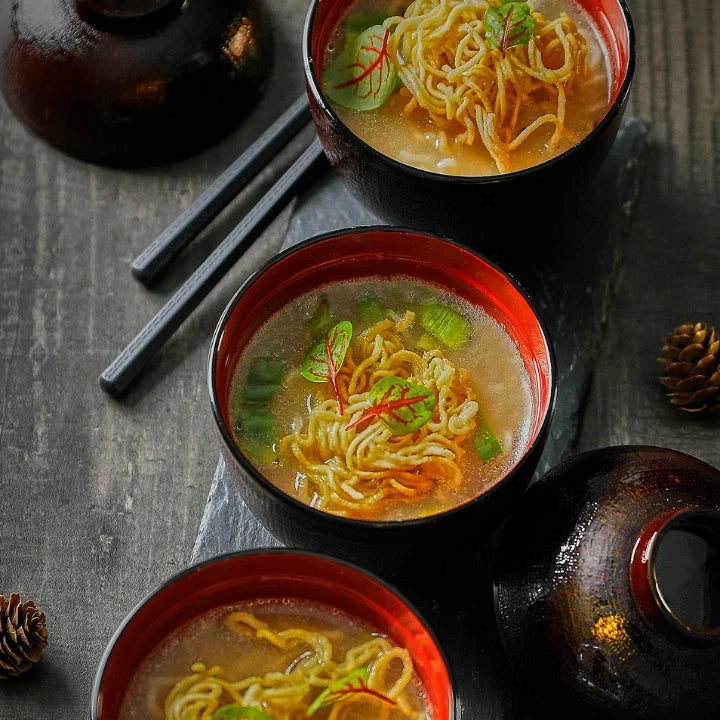 Recette soupe miso ramen croustillantes apéritives