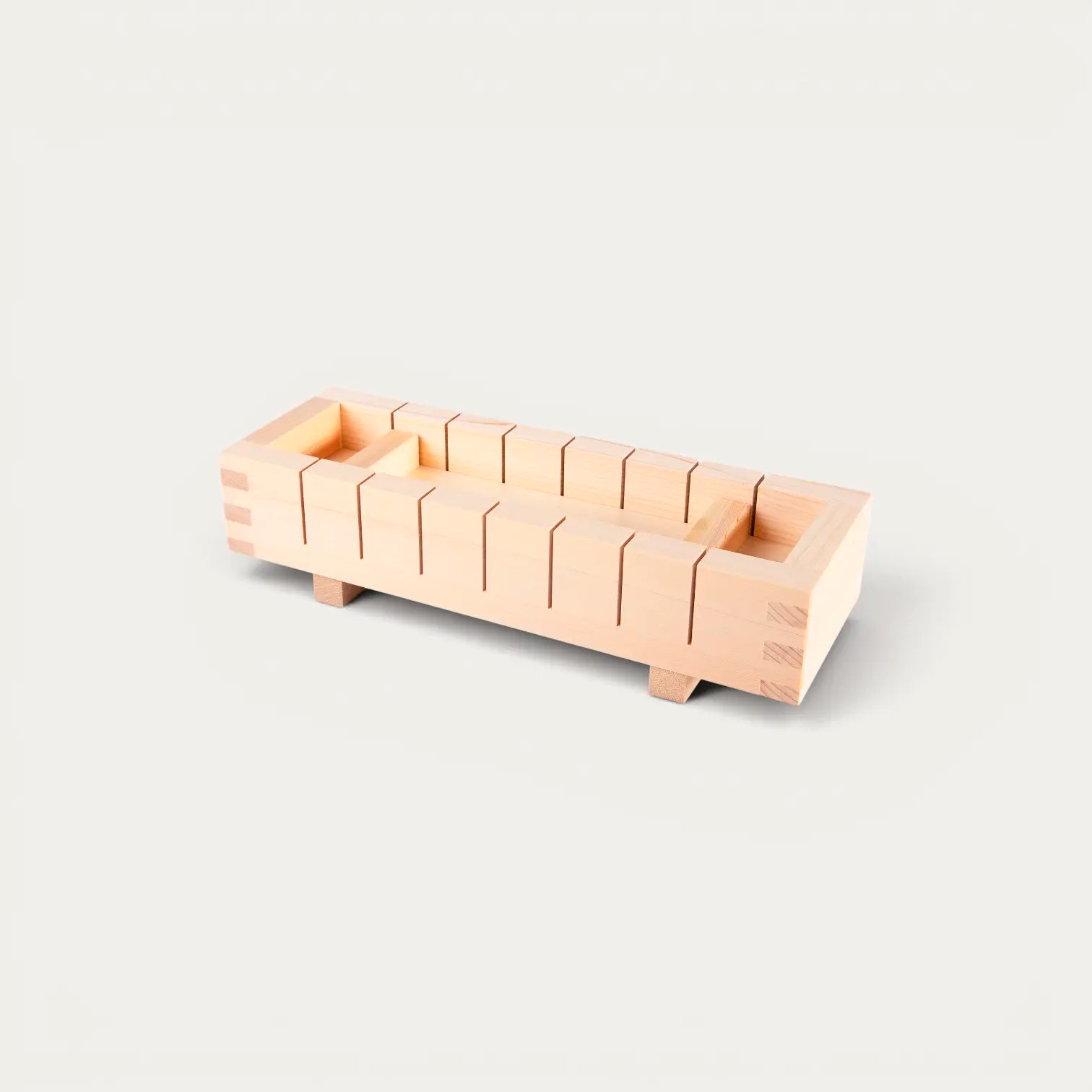 Saba-Oshizushi-Presse aus Hinoki-Zypressenholz