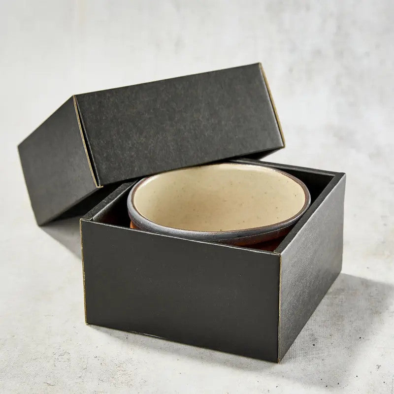Matcha tea bowl, Pattern AKASHINO