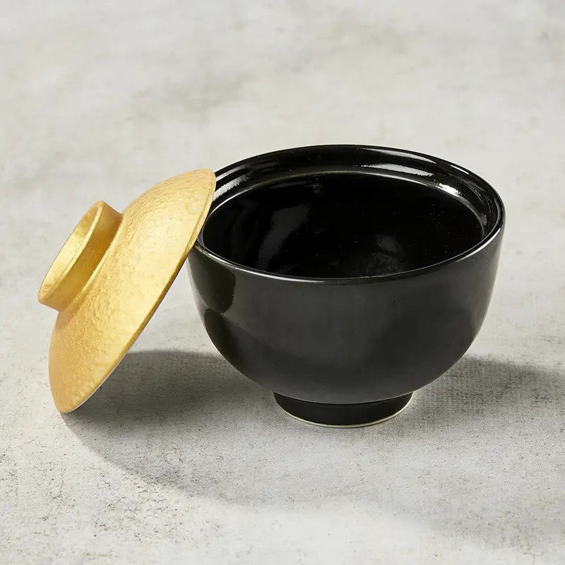 Luxuriöse Chawanmushi-Schale oder Amuse-Bouche-Schale in einer Box
