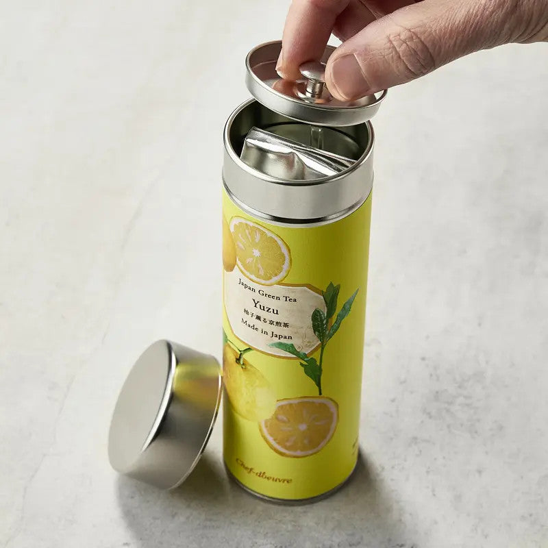 Chá verde com yuzu 40g