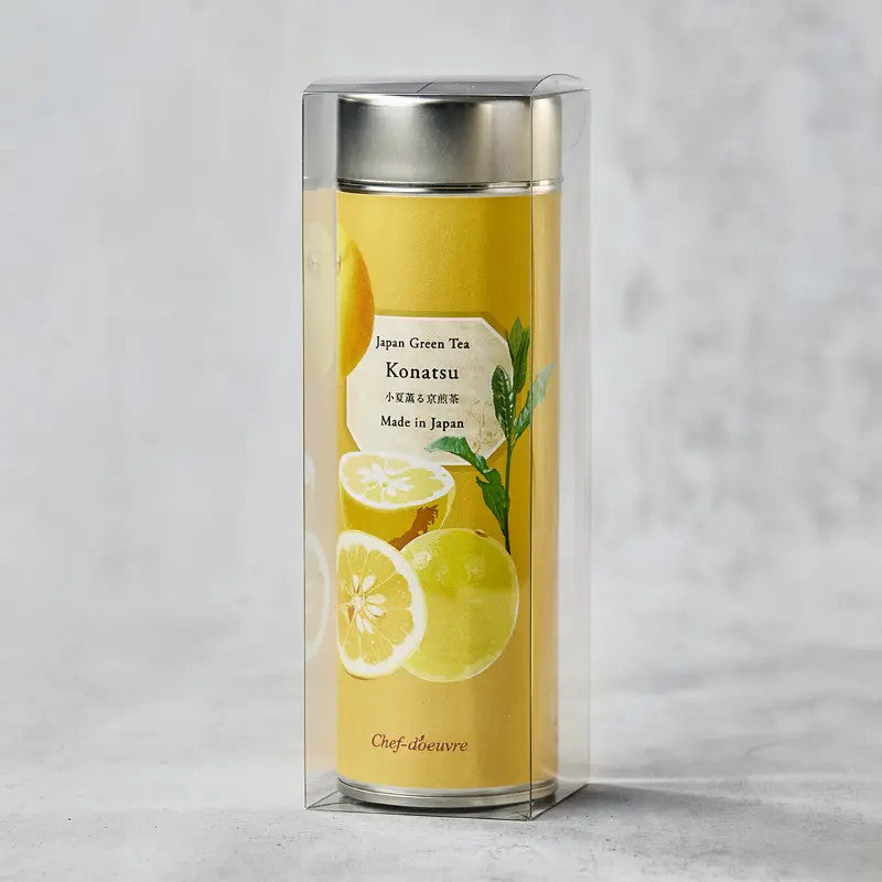 Groene thee geparfumeerd met Konatsu-citrusvrucht - 40g