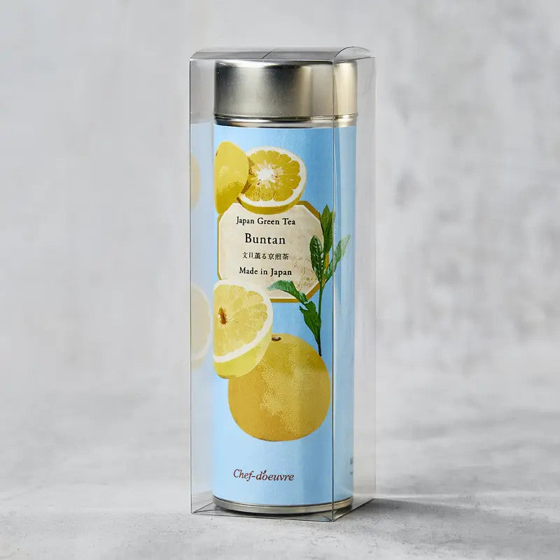 Groene thee gearomatiseerd met Buntan-citrusvrucht - 40g