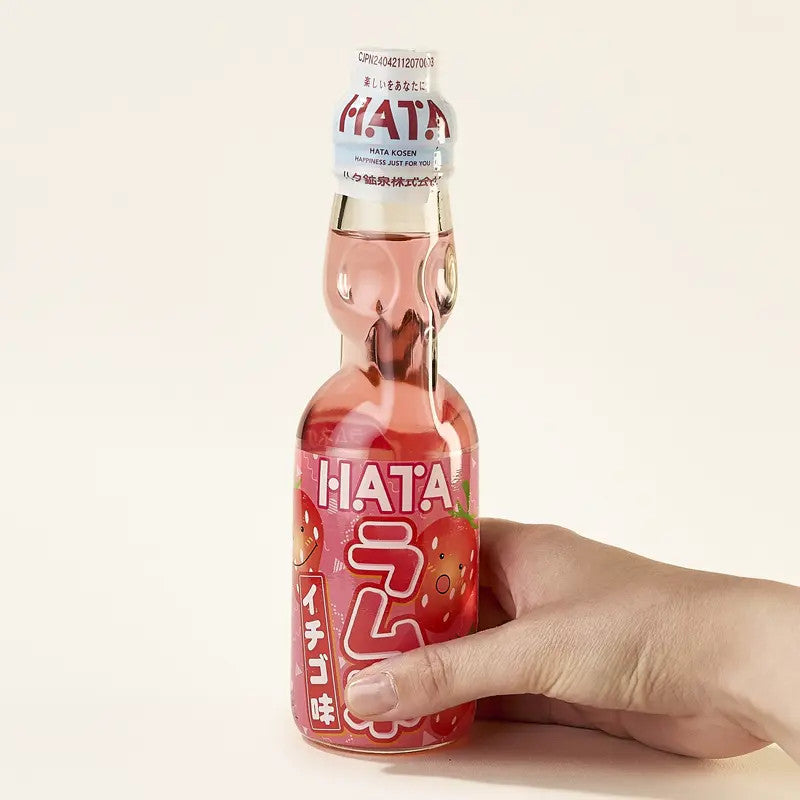 Limonata HATA RAMUNE autentica gusto FRAGOLA 200 ml