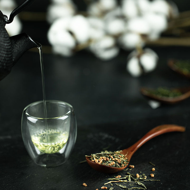 Chá verde Bio genmaicha de Kagoshima* Chá japonês