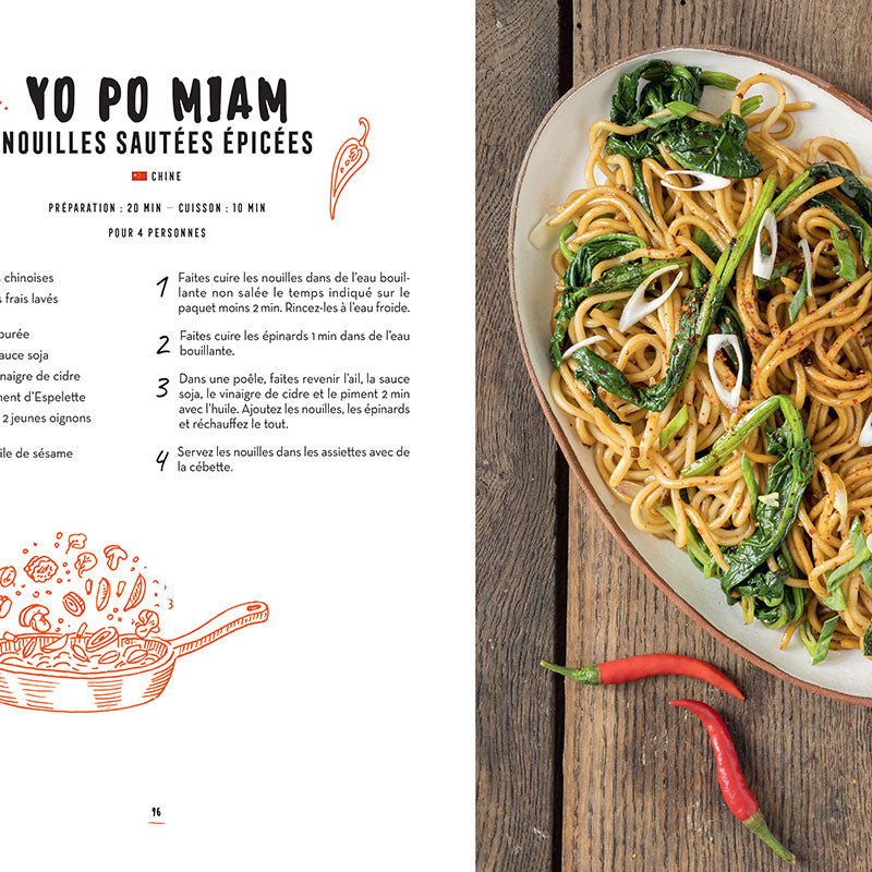 Ramen, pad thai and co.: noodles with every sauce