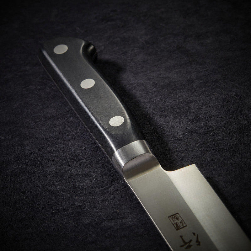 Cuchillo Grand Chef Kiritsuke Yanagiba para sushi y sashimi, hoja 260 mm, zurdo