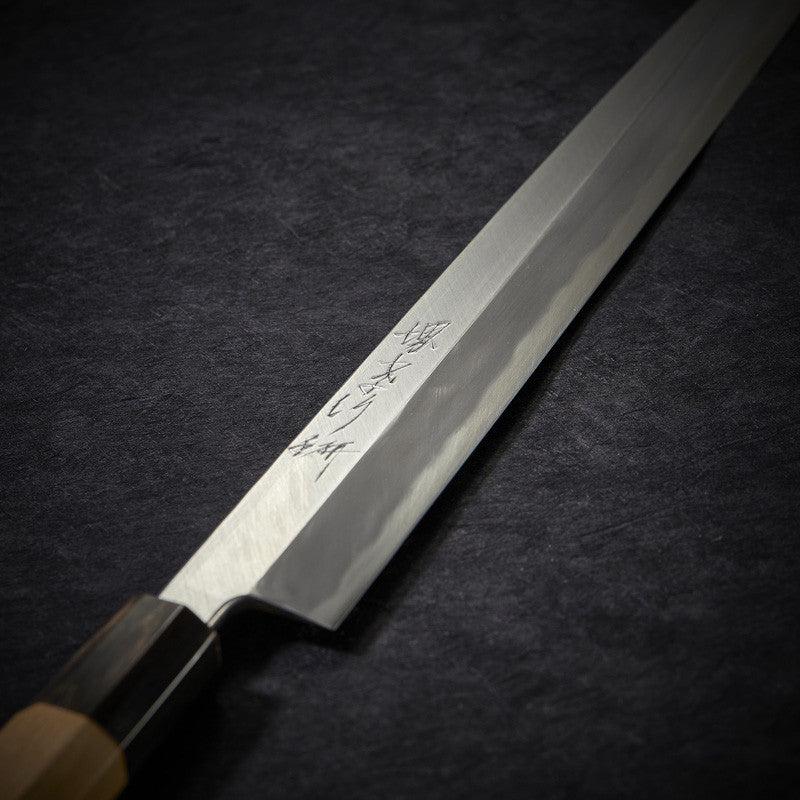 Syubu sashimi knife 300 mm blade - right-handed