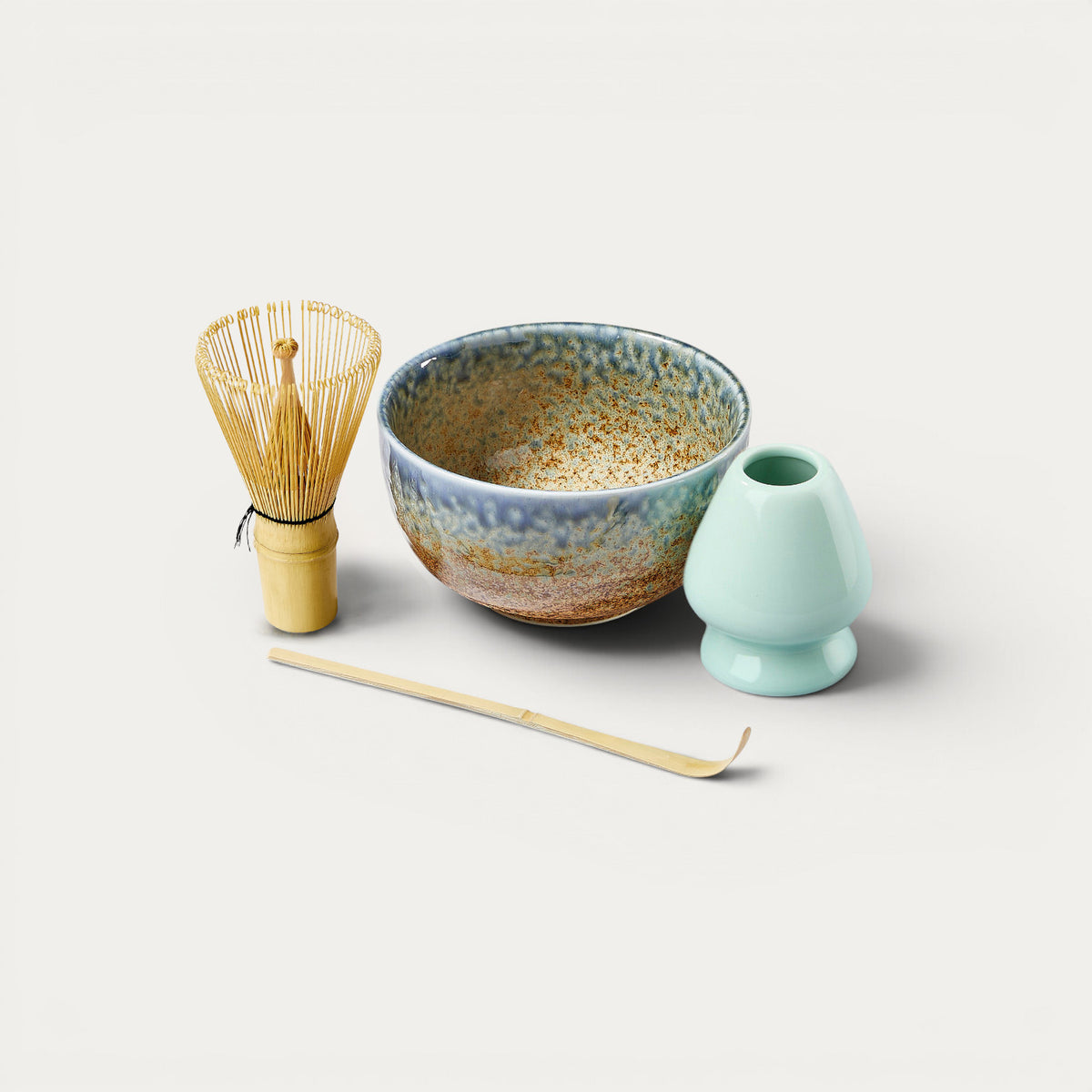 Service à thé Matcha bleu - Made in Japan