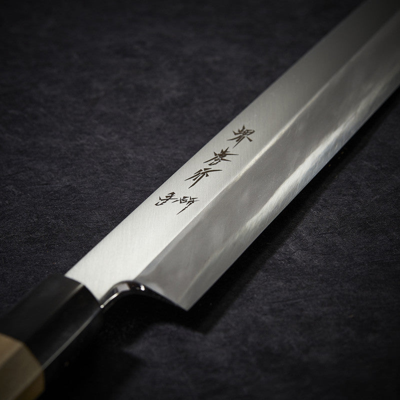 Syubu sashimi knife 360 mm blade - right-handed
