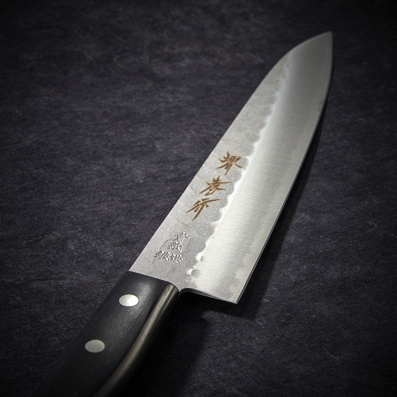 Coltello Chef lama martellata 180 mm