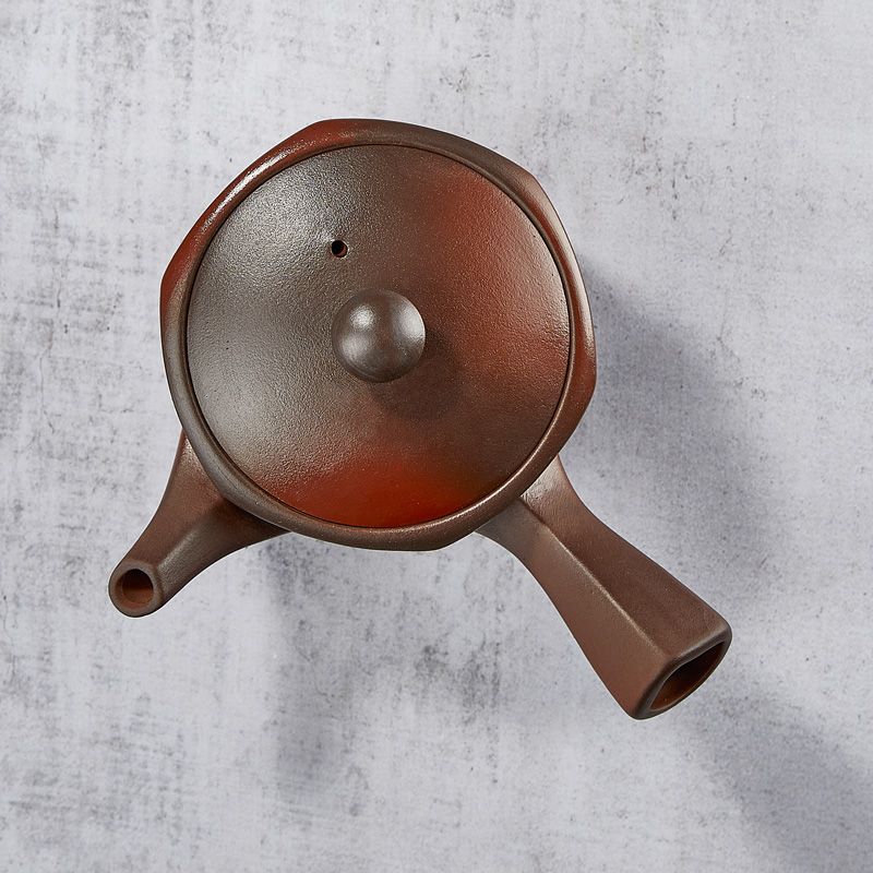 Banko Yaki Kyusu ROKKAKUAKANE -teekannu