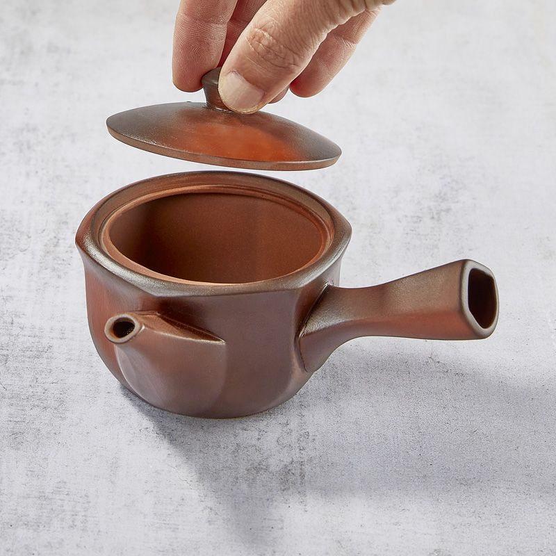 Banko Yaki Kyusu ROKKAKUAKANE -teekannu