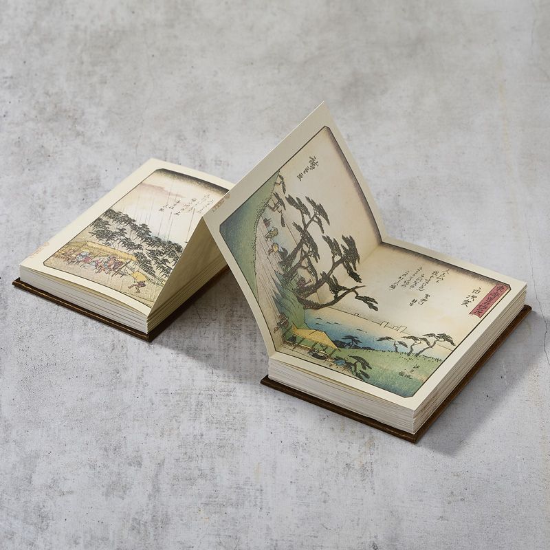 O Pequeno Tokaido de Hiroshige