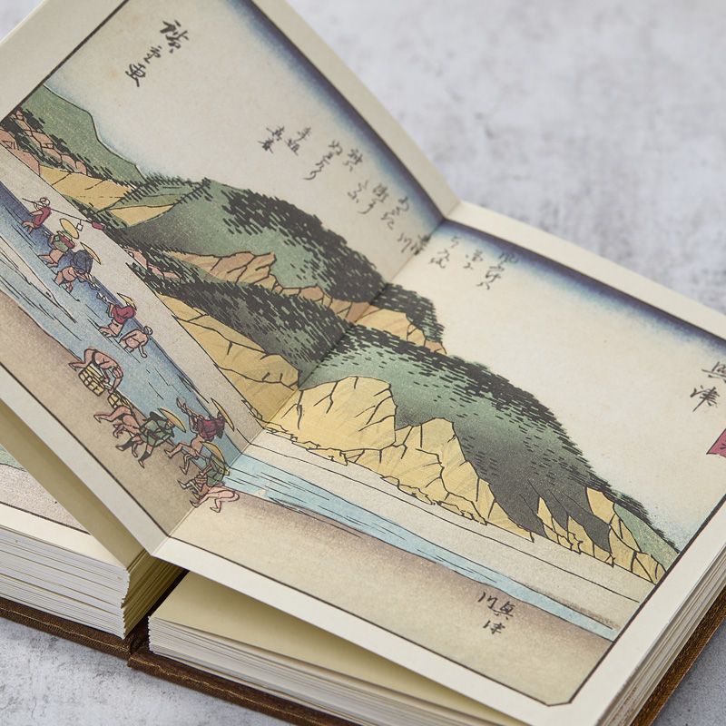 O Pequeno Tokaido de Hiroshige