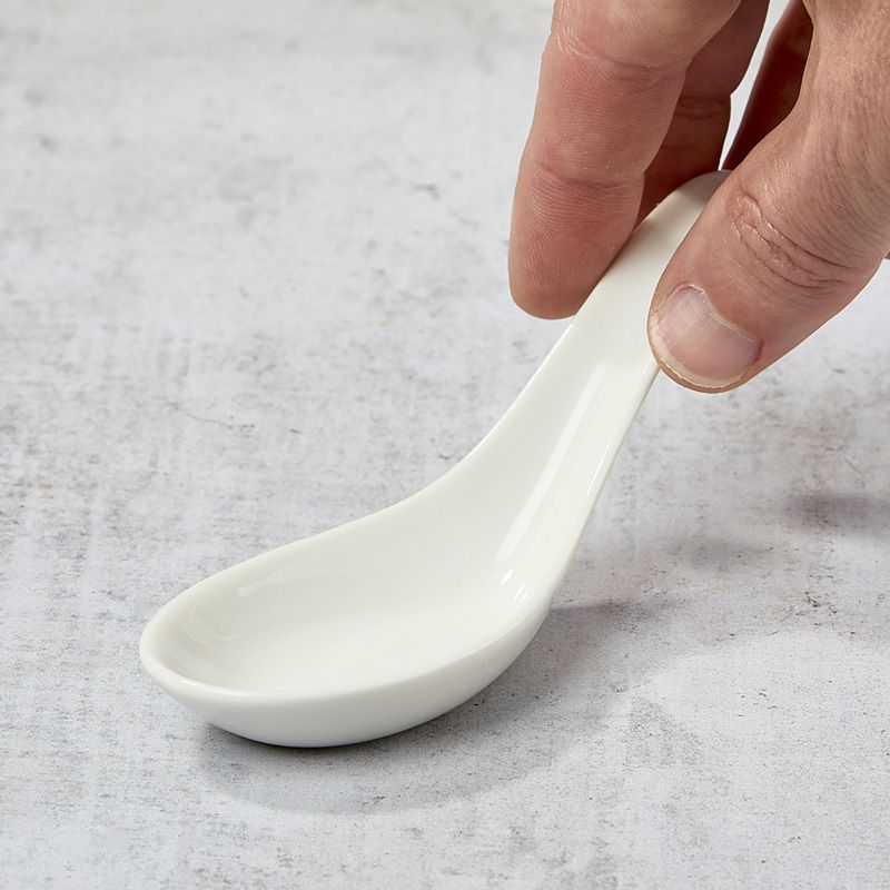 Professioneller Porzellanlöffel "Renge" für Ramen oder Udon