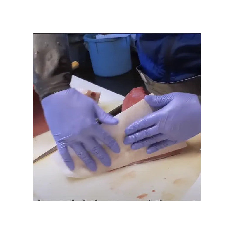 Papel absorvente para peixes e carnes