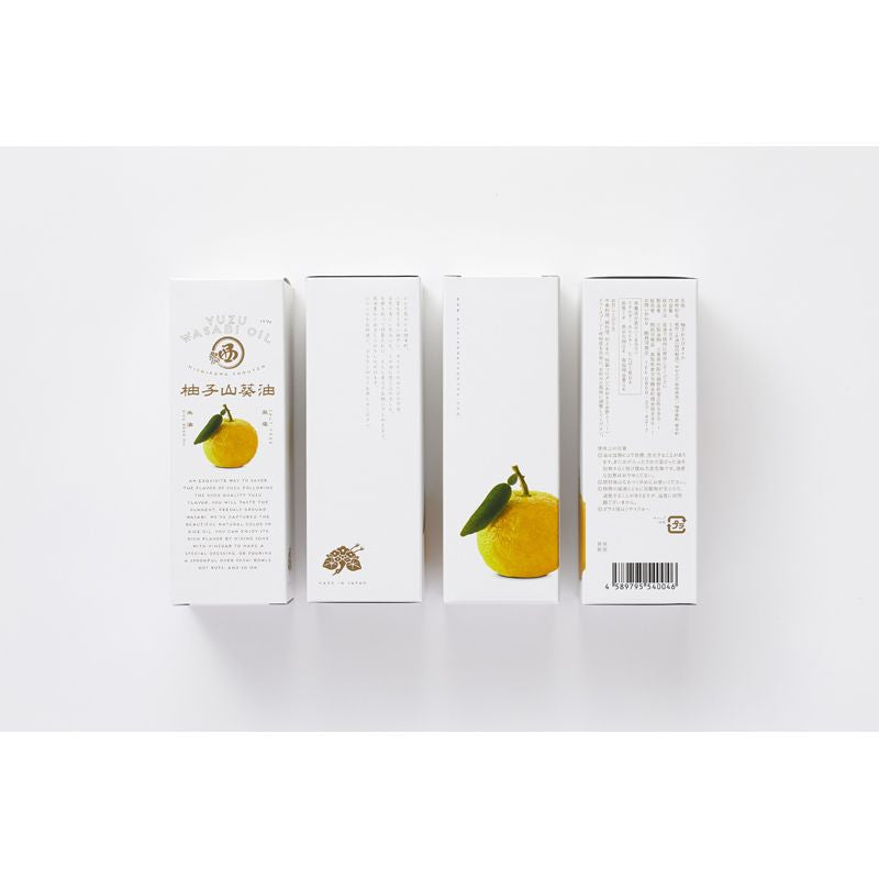 Óleo de arroz com Yuzu e Hon'Wasabi