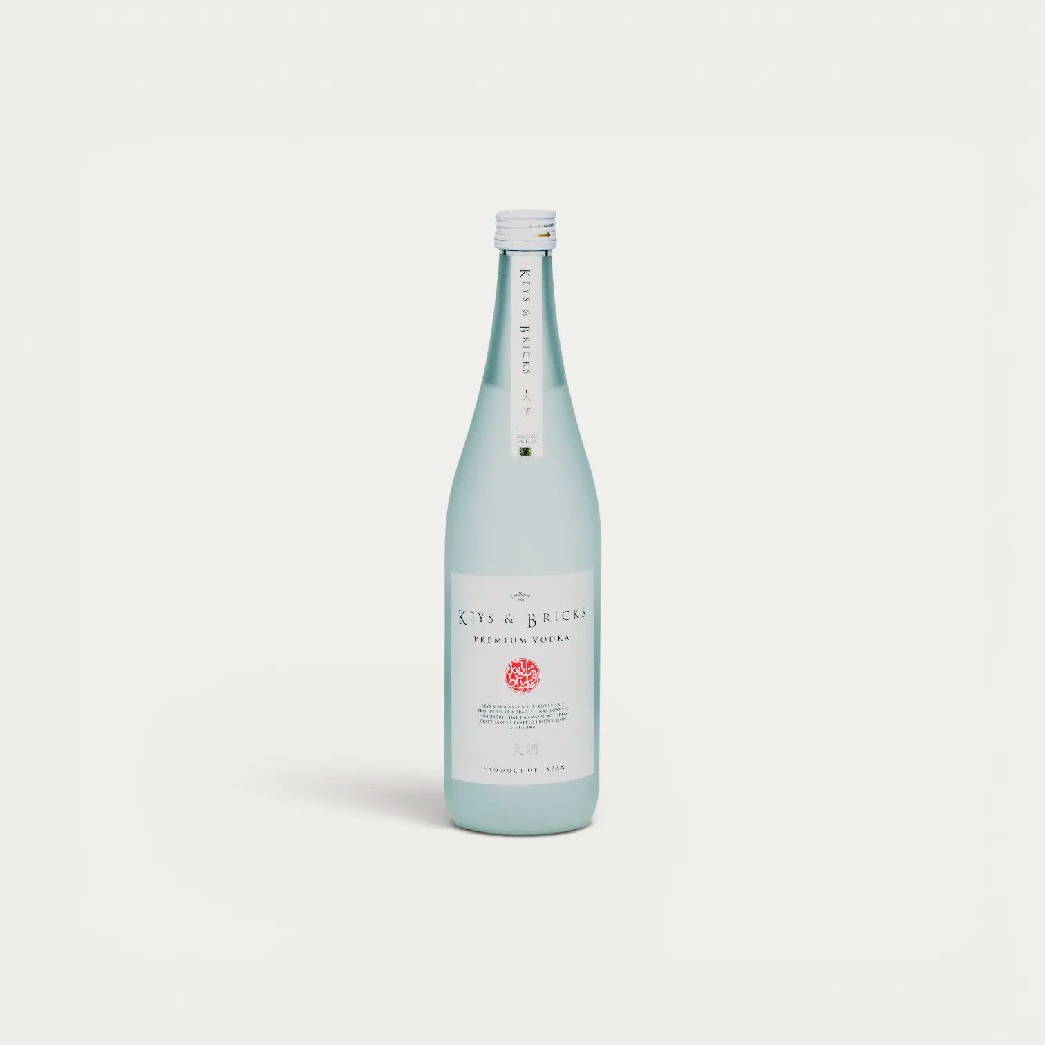 NISADI1- Vodka di riso Premium Keys & Bricks, 40%, 700 ml
