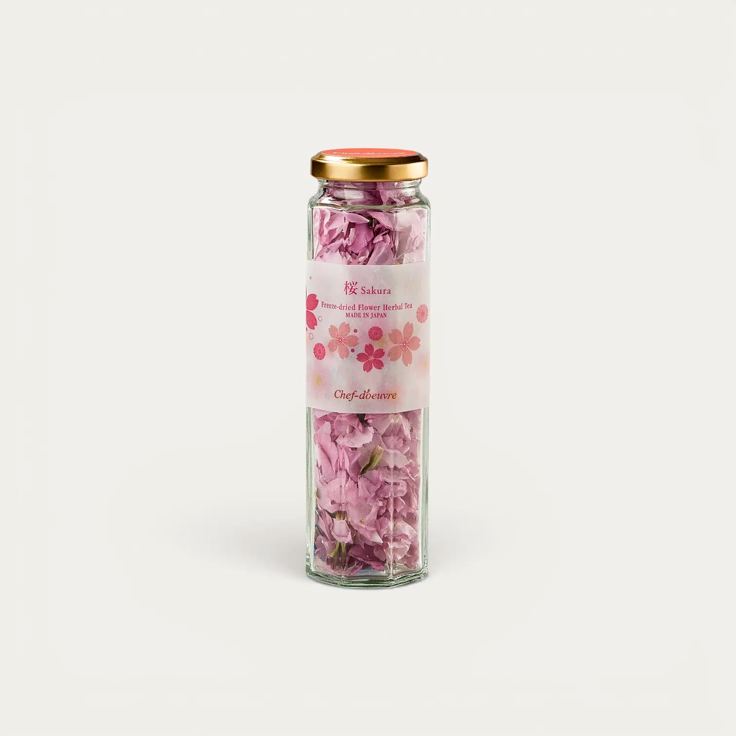 Pétalas de flores de cerejeira sakura 1,5g