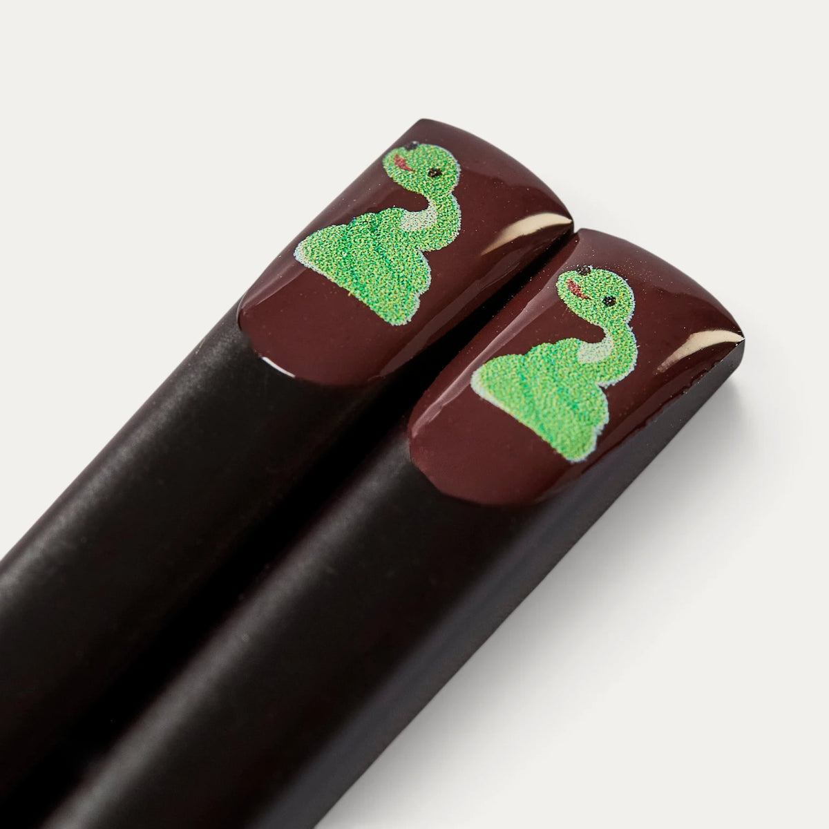 Paar Essstäbchen Tierkreiszeichen