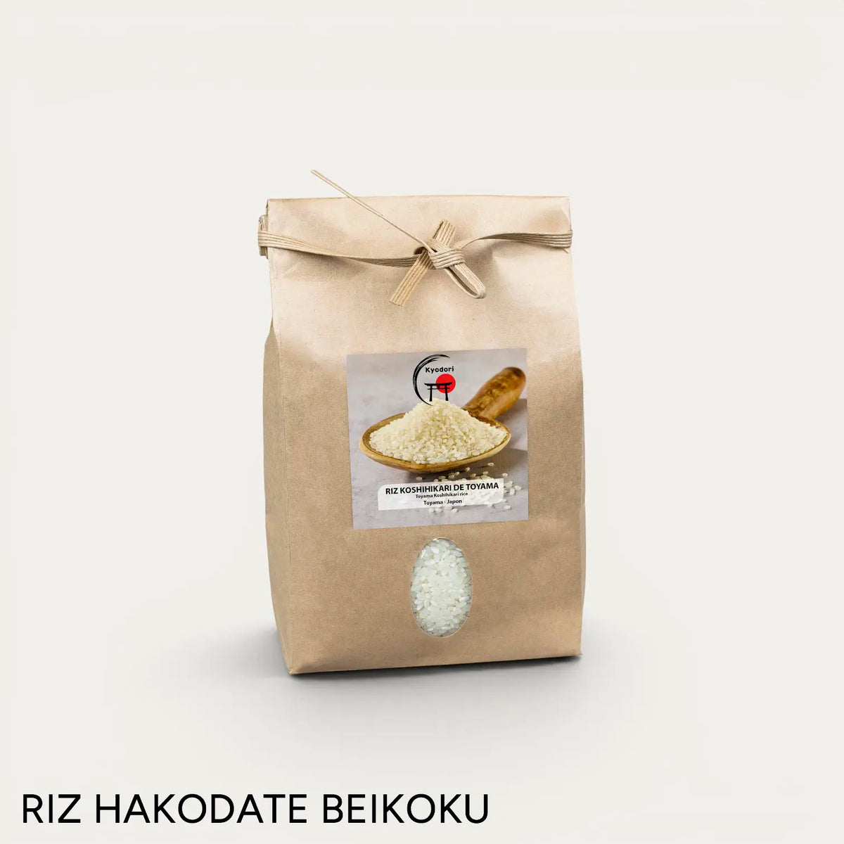 Riz Koshihikari de Toyama hakodate beikoku