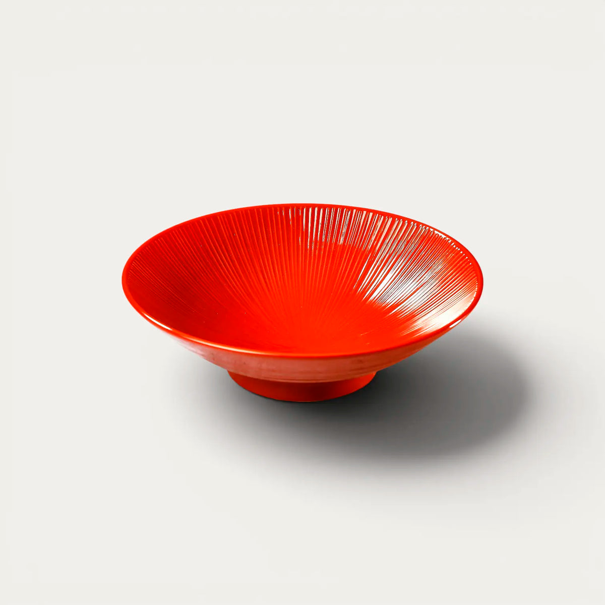 Teller für Somen, Udon … Schwarz, Ø 21,4 cm, Tiefe 5,2 cm