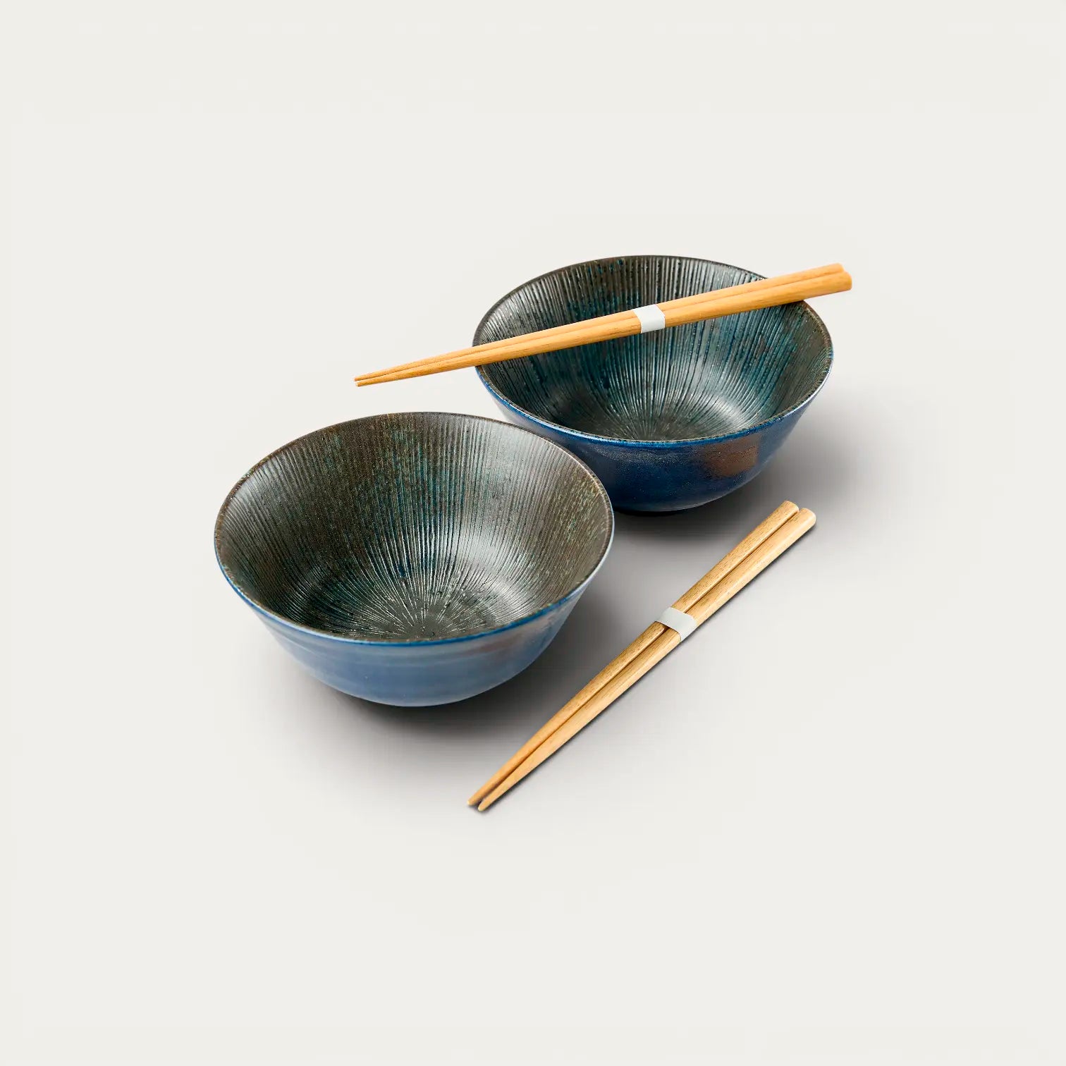 Duo bol poke bowl ou domburi et baguettes 15.2×6.7, 600 ml