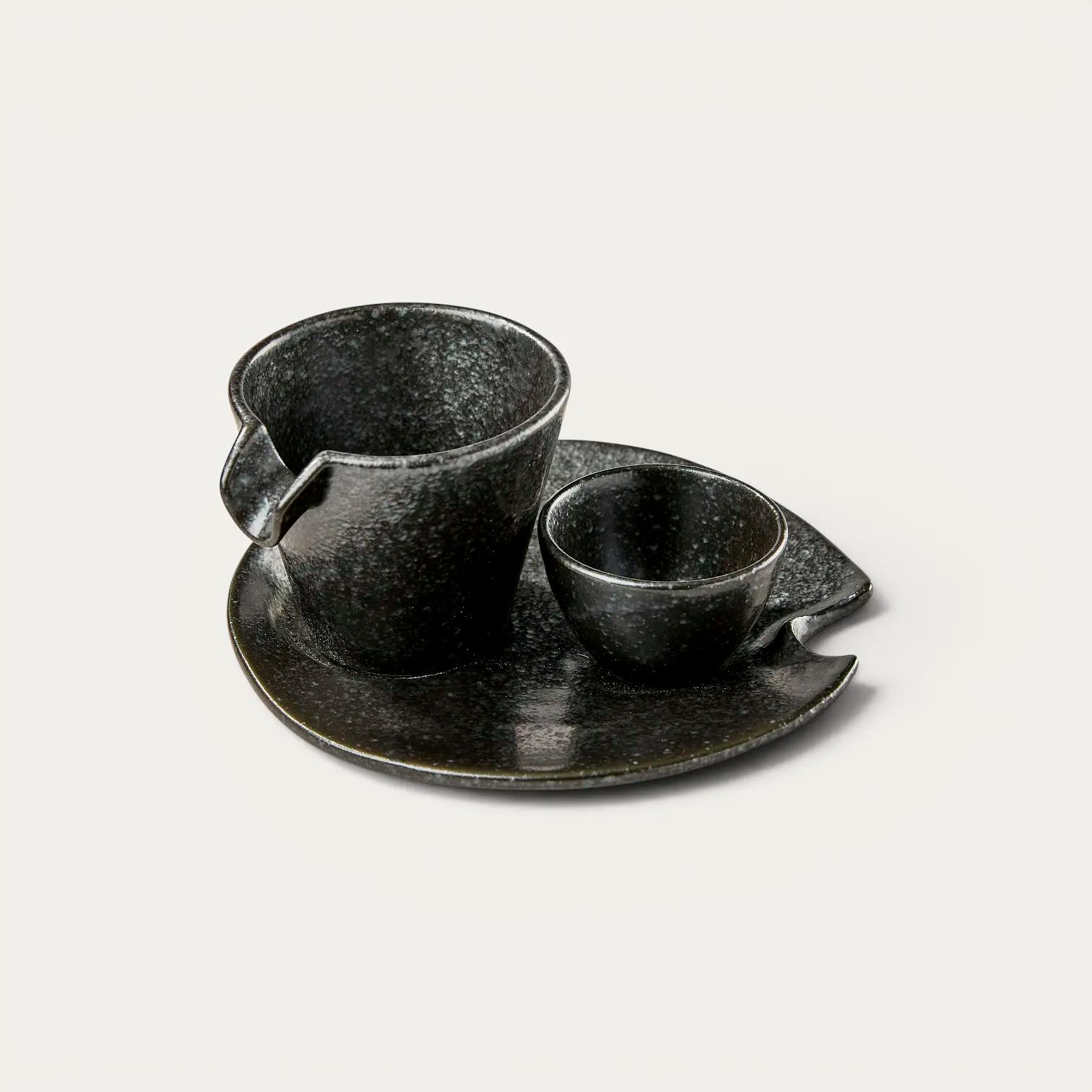 Individual sake set, 3 pieces