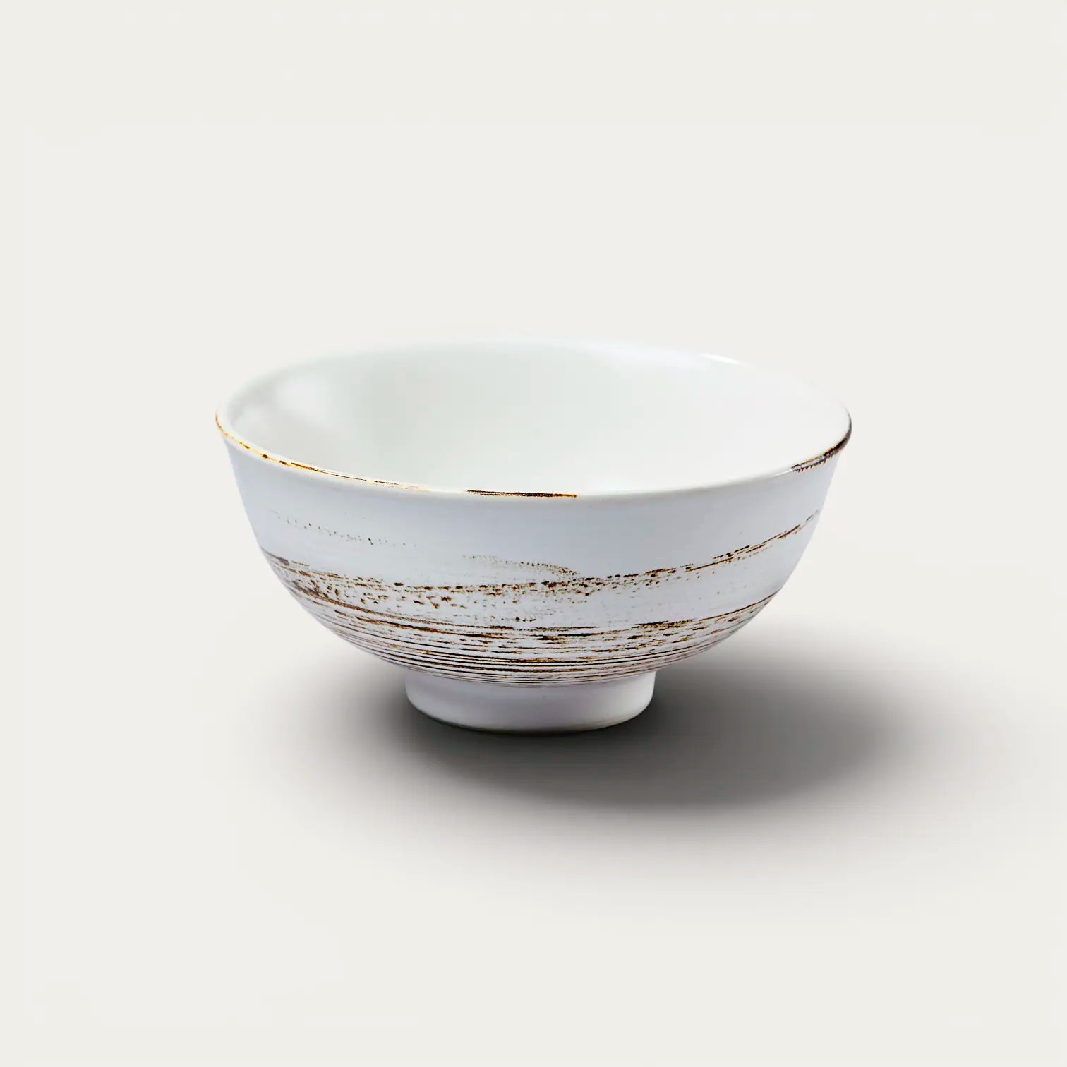 Rijstkom Sabi kobiki wit Ø 11,8 cm, diepte 5,5 cm