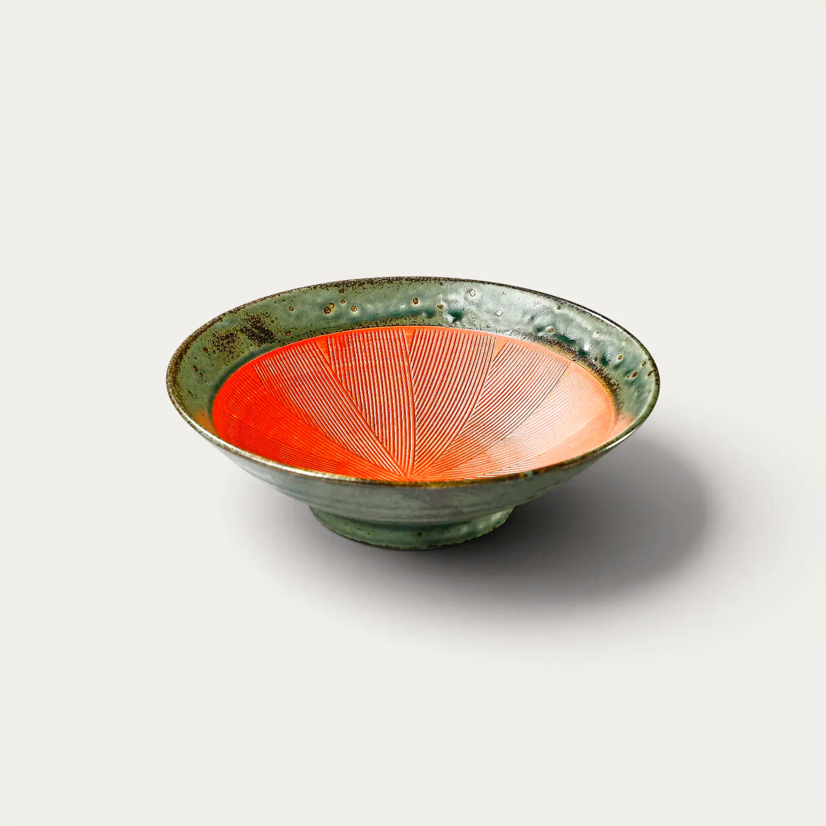 Teller Kushime Membachi Kuroshu Maki Ø 24,5 cm, Tiefe 7,5 cm