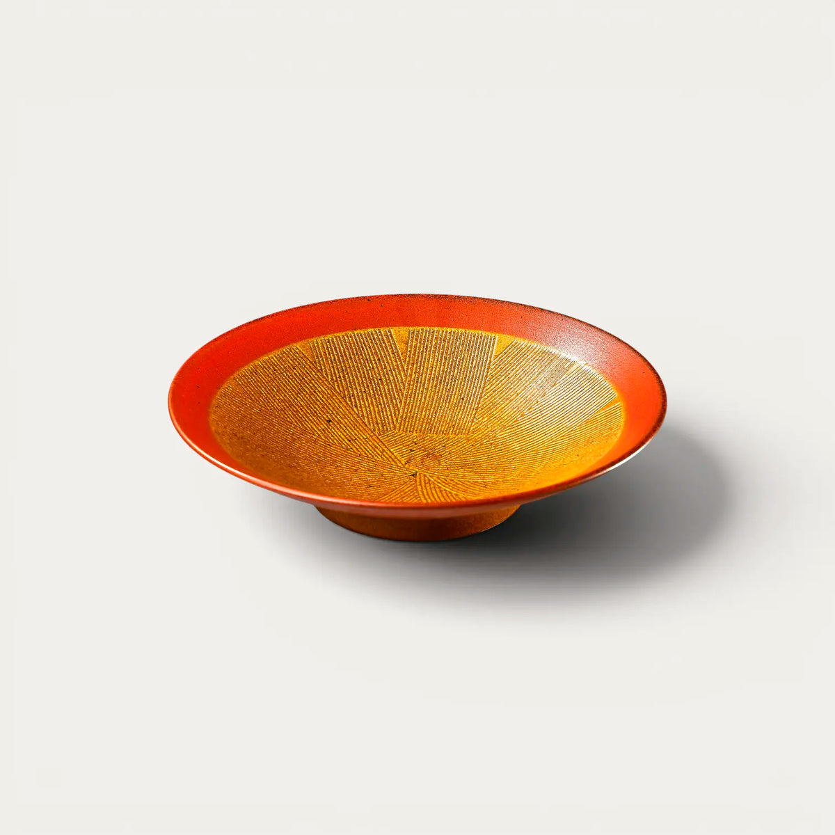 Teller kushime membachi kuro shumaki Ø 27,0 cm, Tiefe 6,2 cm