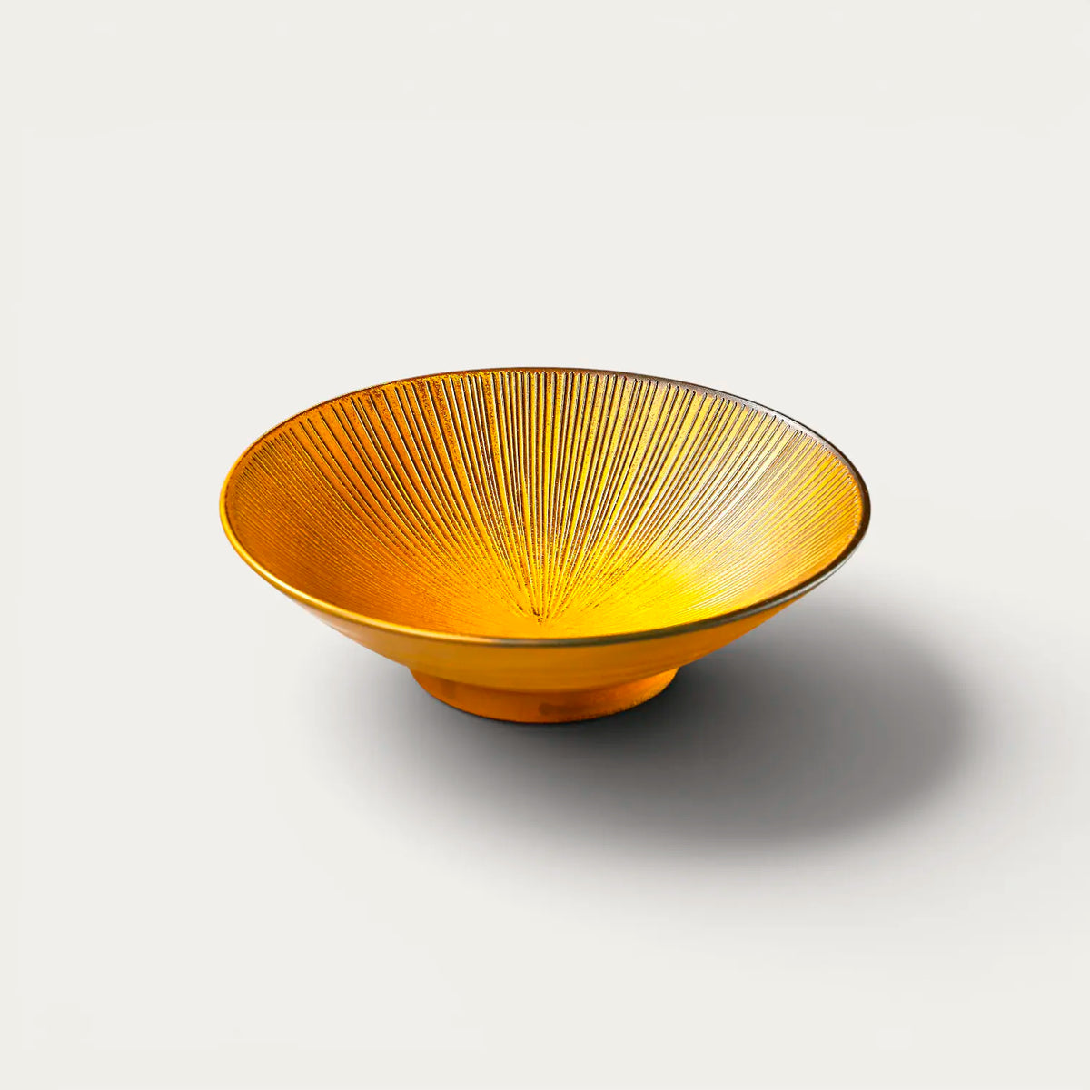 Teller für Somen, Udon … Ton, Ø 21,4 cm, Tiefe 5,2 cm
