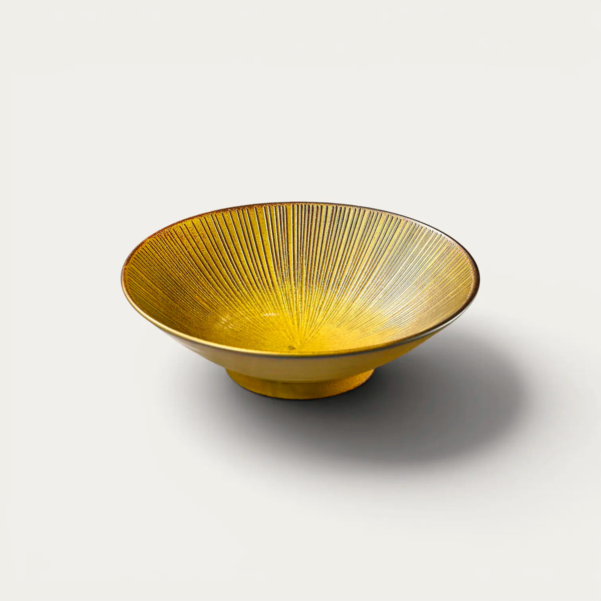 Teller für Somen, Udon … Ton, Ø 21,4 cm, Tiefe 5,2 cm
