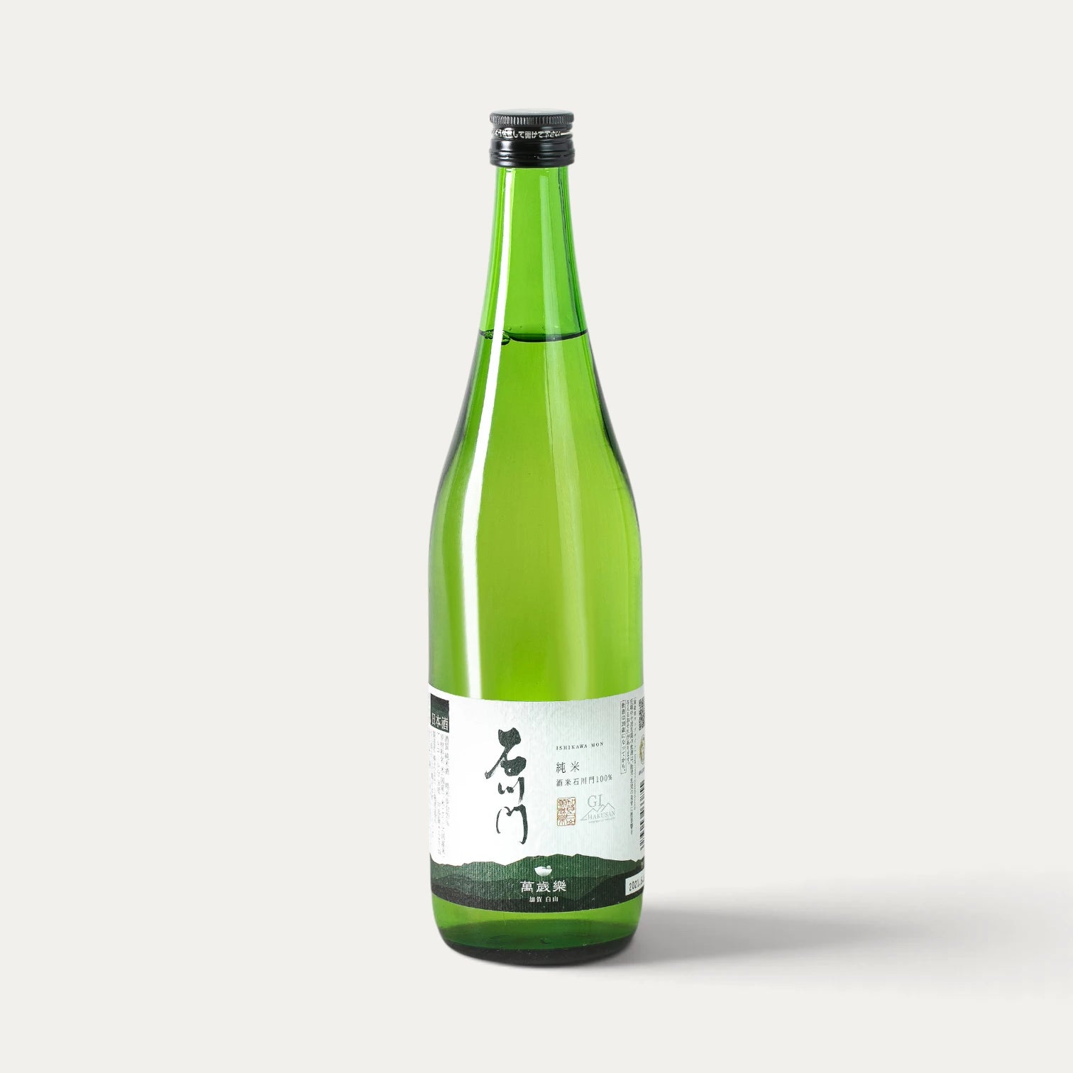 Saquê Manzairaku Ishikawamon Junmai - 720ml