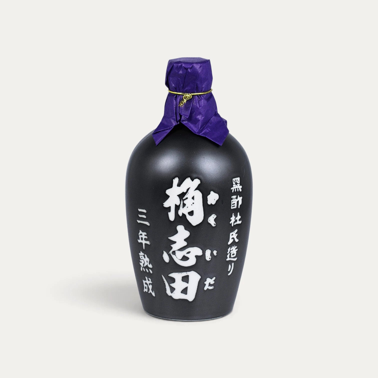 Vinagre preto de arroz envelhecido 3 anos - 500ml