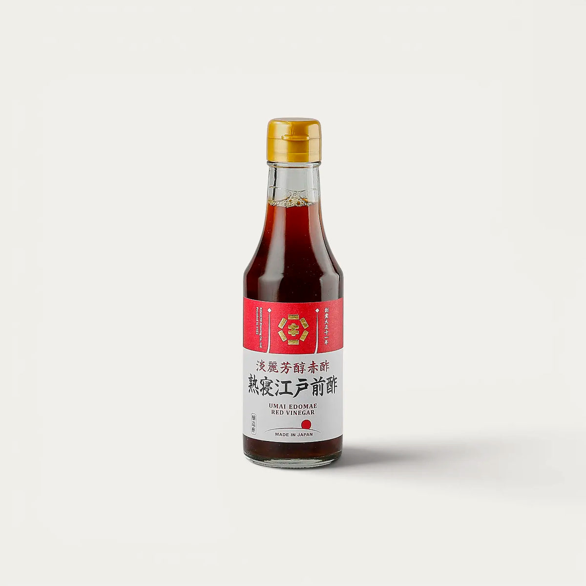 UMAI EDOMAE red rice vinegar - 200ml