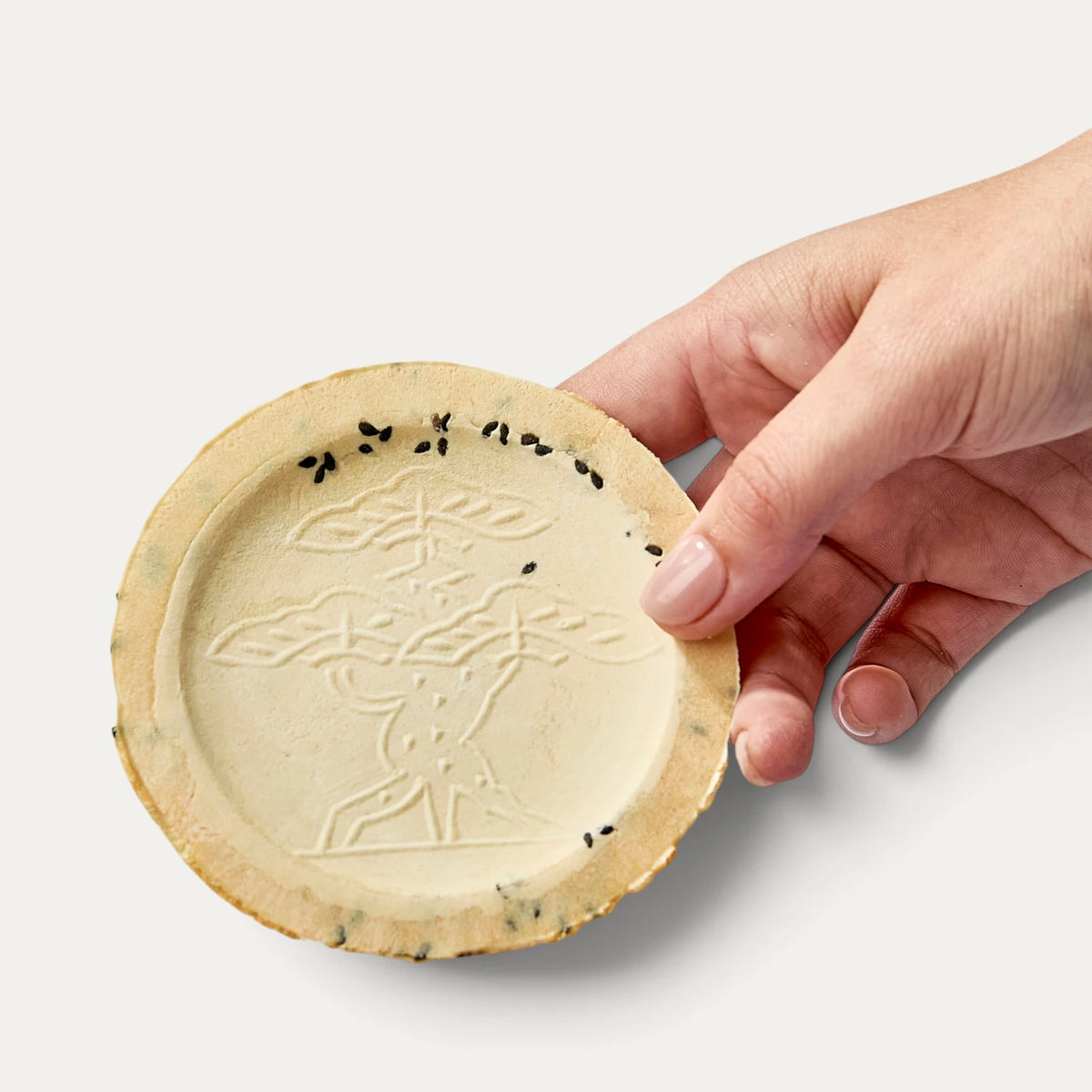Shiki’s Nambu sembei with black sesame - 125g