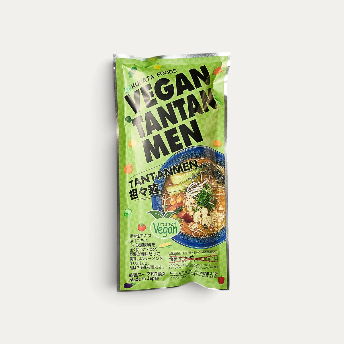 Vegane Tantanmen-Ramen - 2 Portionen - 240g