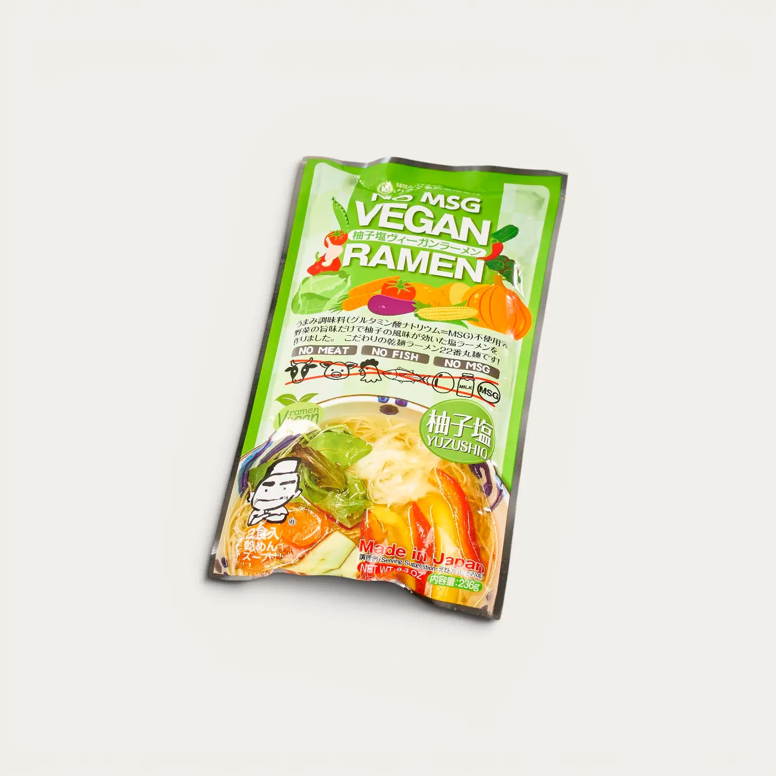 Vegane Ramen mit Yuzu-Brühe - 236g