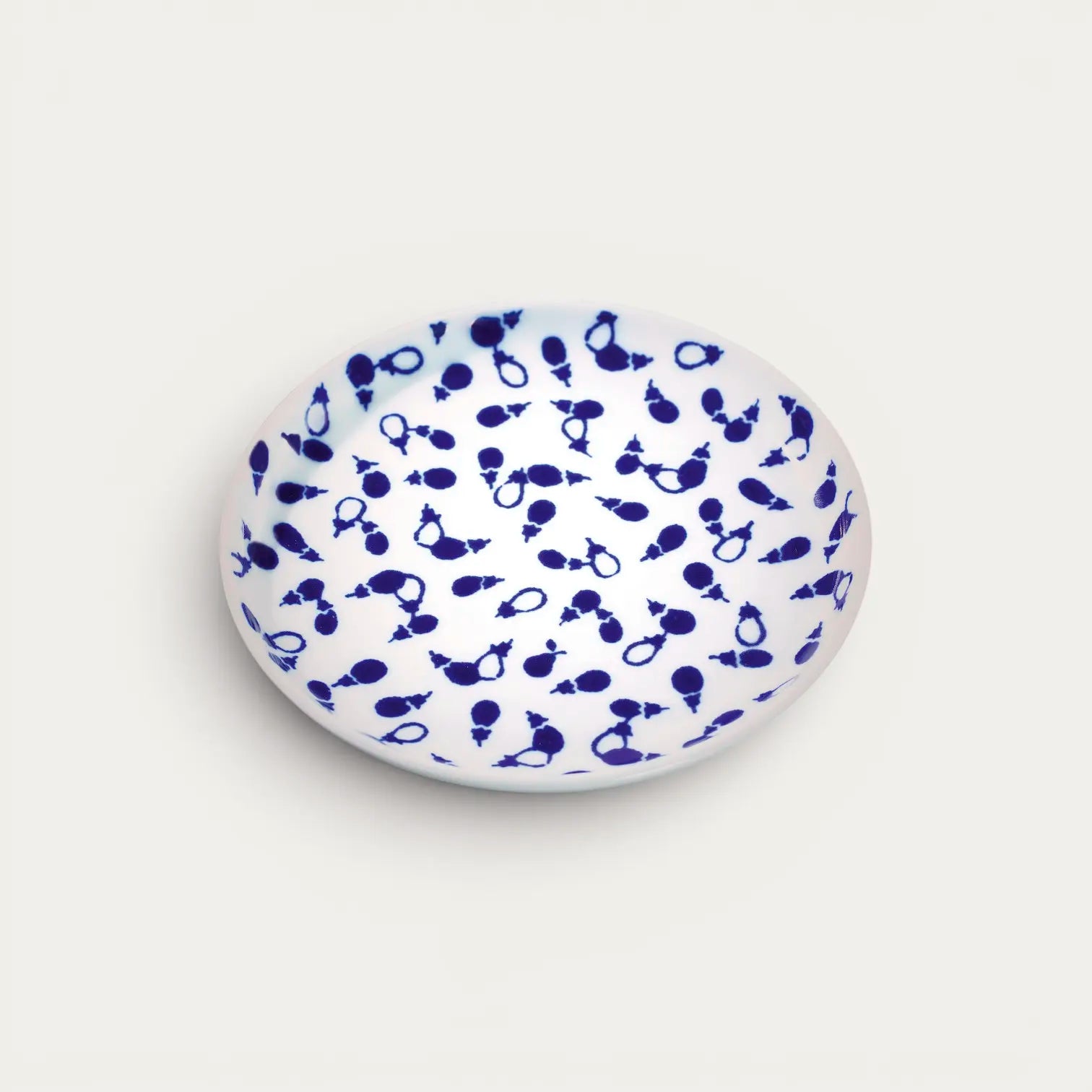 Nikko porcelain, flat plate 15.5 cm hemp décor