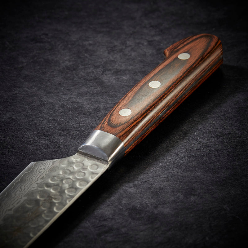 Kiritsuke Yanagiba knife for sashimi, 17-layer Damascus blade 300 mm