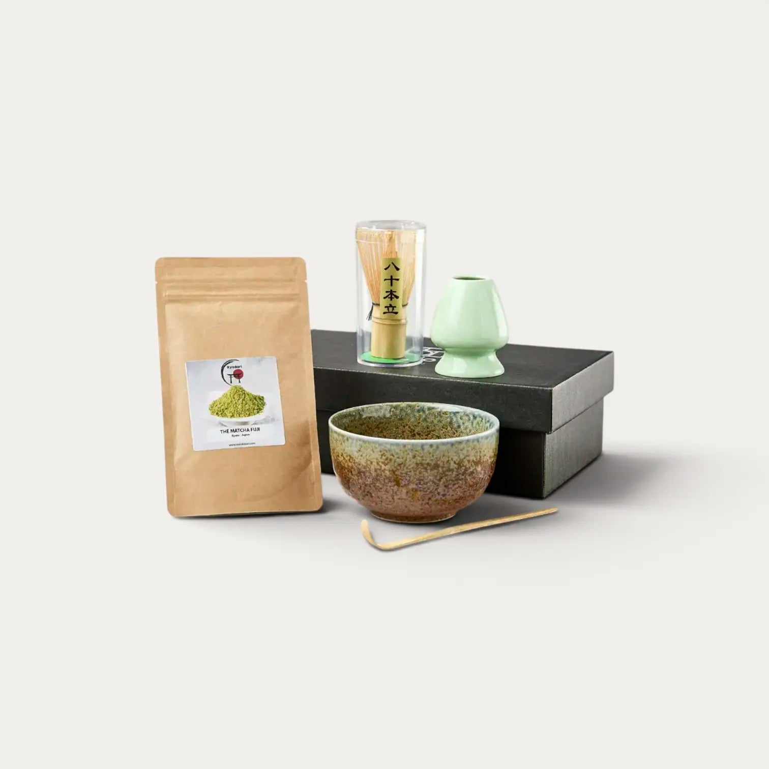 Servicio de té Matcha con Té Matcha Bio