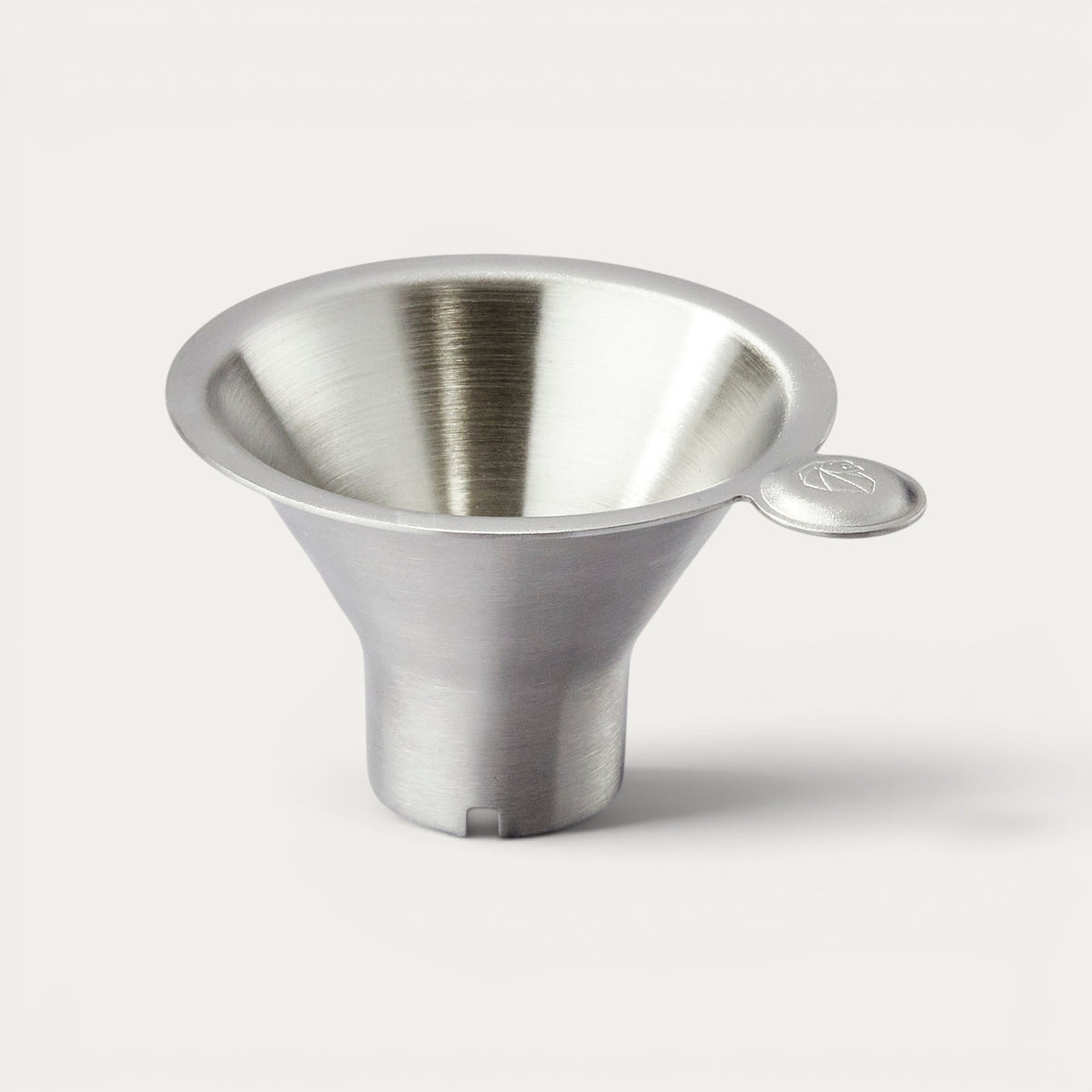 Imbuto in acciaio inox per macine 4 cm