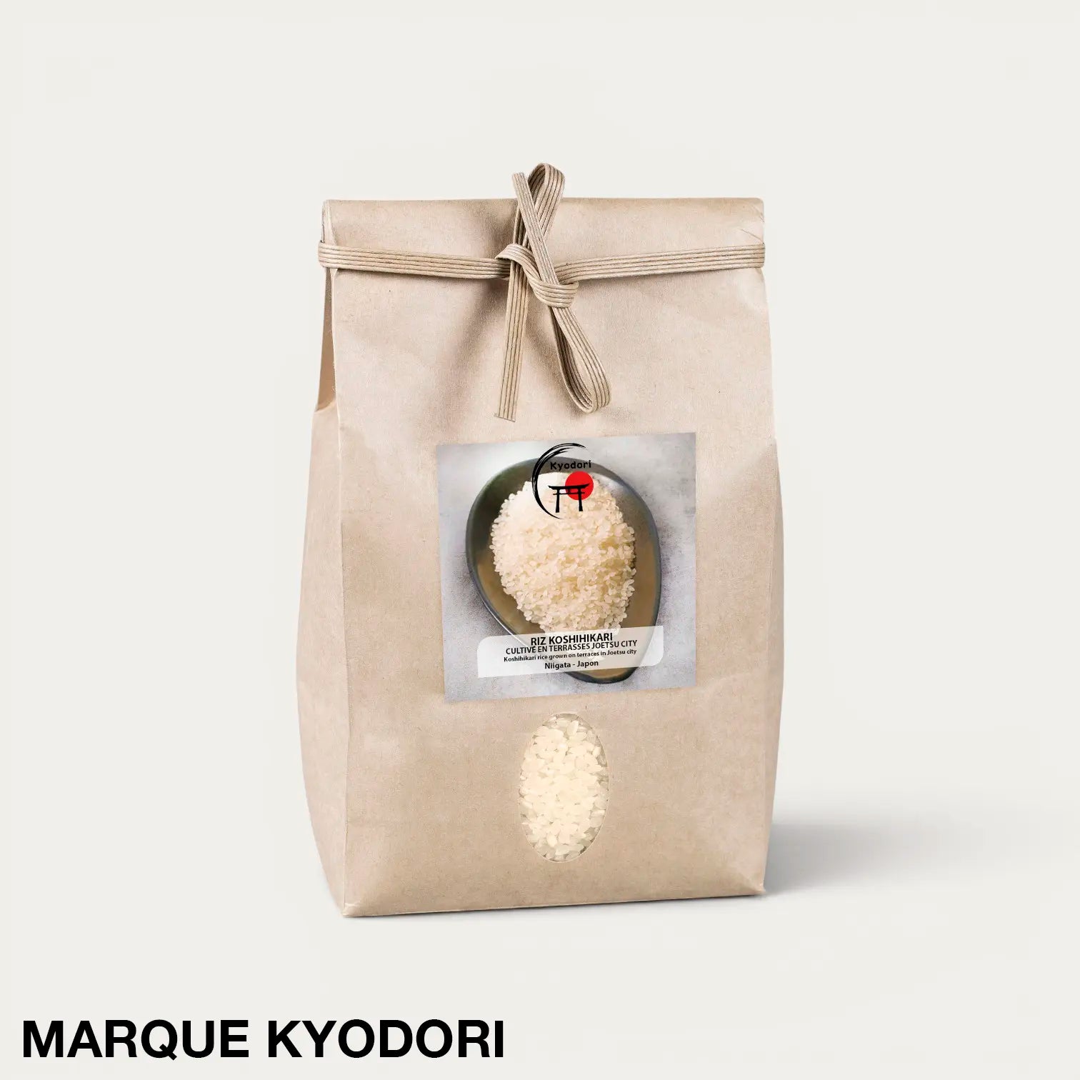 Riz Koshihikari cultivé en terrasses Joetsu City - Niigata -Marque Kyodori-