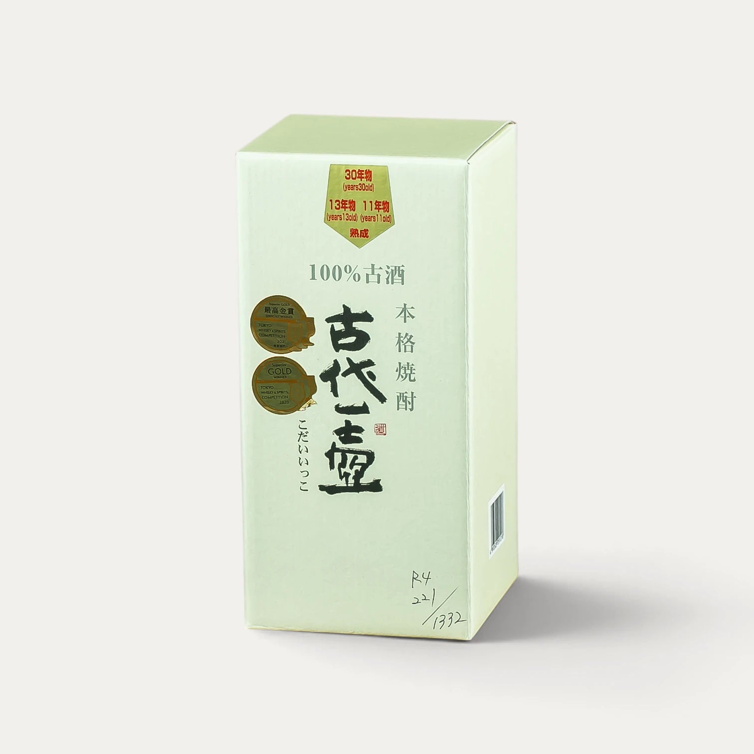 Riisishōchū Koshu Koddai-Ikko 11 vuotta - 720ml