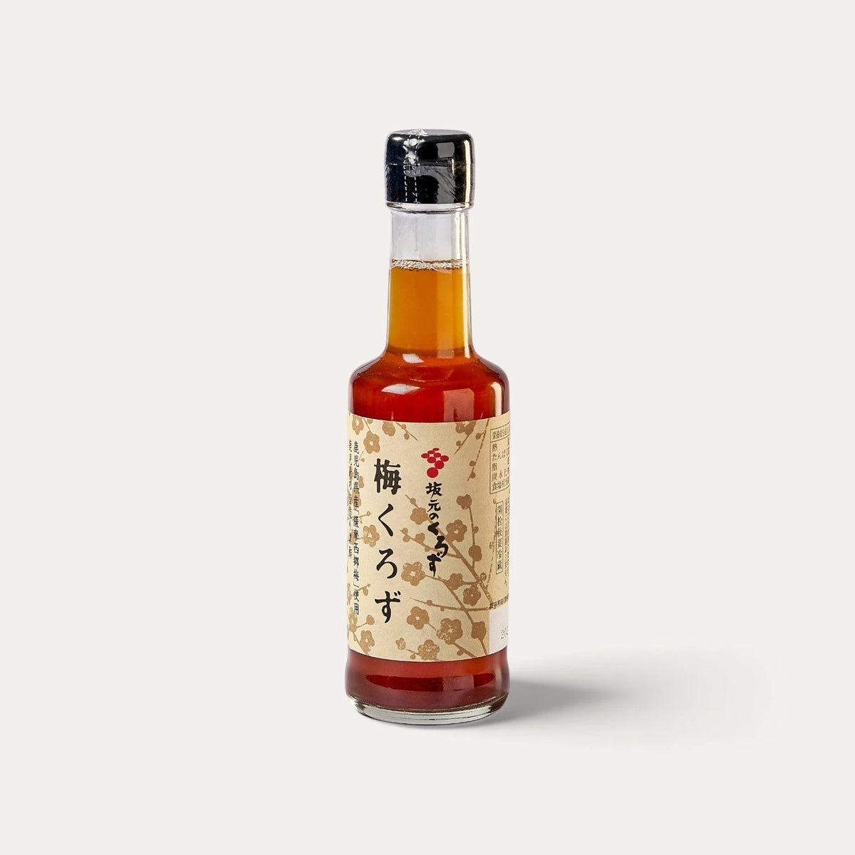 Schwarzer Reisessig mit Ume-Pflaume, „Ume Kurozu“ - 200 ml