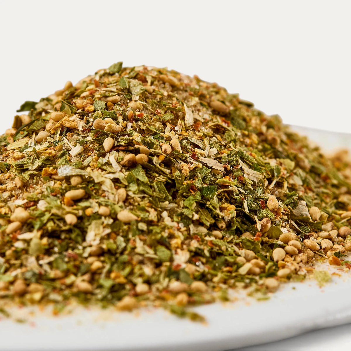 Sea salt with shichimi and spring onion