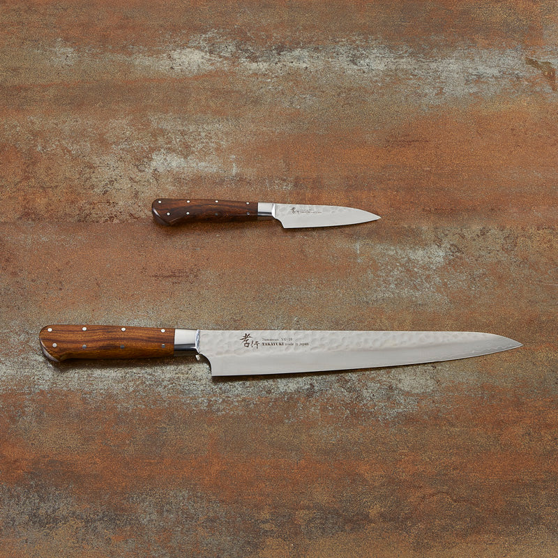 Hammered blade office knife 80 mm